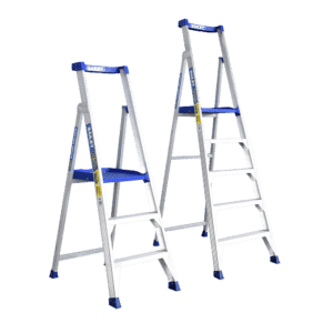 Bailey P150 Aluminium Platform Ladders | 3 to 6 Steps