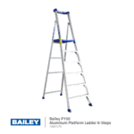 Bailey P150 Aluminium Platform Ladders | 6 Step Model