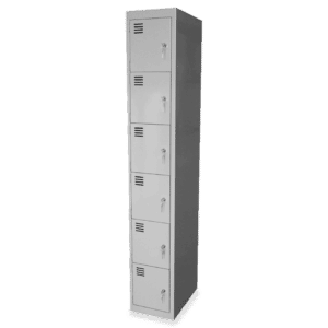 Six Tier Locker - 380mm width