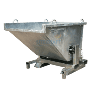 WRF Roll-over Fork Lift Tipping Bin