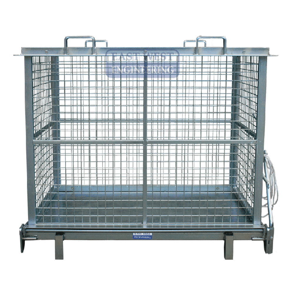 WDM160 Drop Bottom Mesh Cage Sitecraft