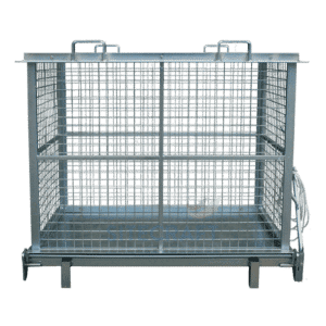 Drop Bottom Mesh Cage