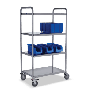 Sitequip Multi-Deck Trolleys 4 Shelf, Dimension 800 x 500mm