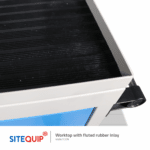 Sitequip Mobile Maintenance Cabinet - Rubber liner