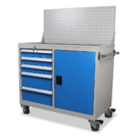 Sitequip Mobile Maintenance Cabinet With Tool Board