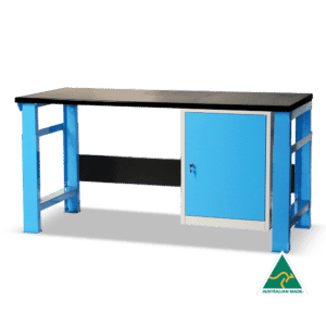 Sitequip Work Table with Optional Lockable Cupboard
