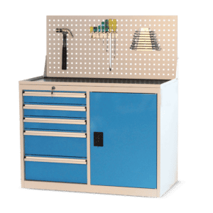 Sitequip Mobile Maintenance Cabinet With Tool Board