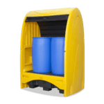 Hardtop Outdoor Drum Storage Unit 2 – Drum