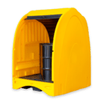 Hardtop Outdoor Drum Storage Unit 4 - Drum