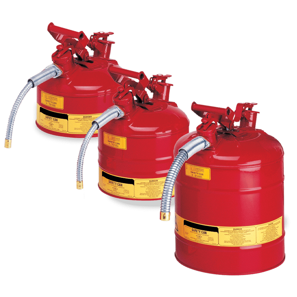 Type 2 Safety Cans 3.8to19 Litres Capacity