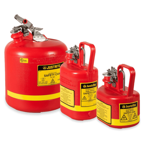 Type 1 Non-metallic Safety Cans 1.9 to 19 Litres