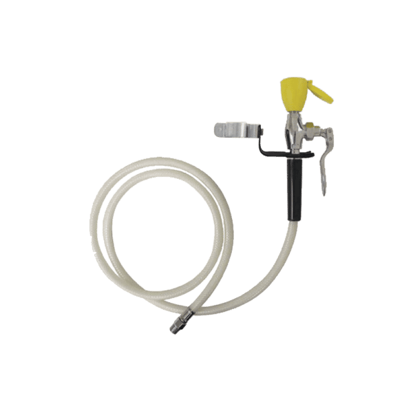 Drench Hose Hand Lever Activated