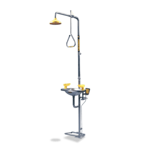 Combination Deluge Shower and Aerated Eye/Face Wash Hand Operated (no bowl)