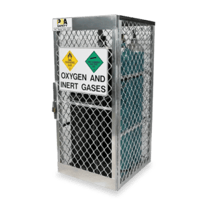Oxygen & Inert Compressed Gas Cylinder Locker