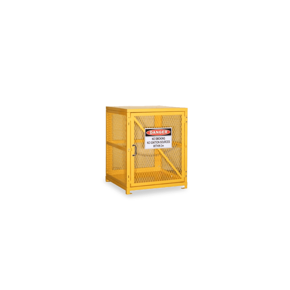 Forklift Gas Cage – 4 Cylinder