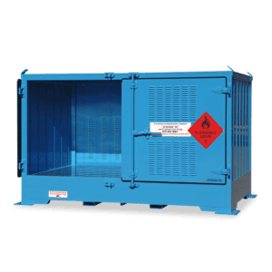 Outdoor Relocatable Dangerous Goods Stores 2 Pallets