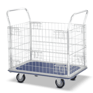 Sitepro Medium Platform Trolley with Wire Sides, Dimension 20 x 610mm