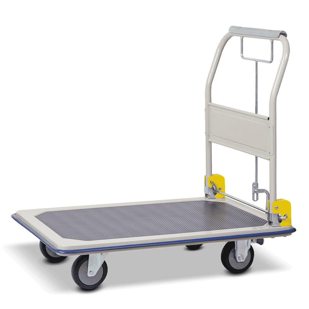 Sitepro Medium Size Platform Trolley with Deadman Brake – 920 x 610mm