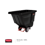 The Rubbermaid Tilt Trucks. 400lt capacity