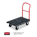 The Rubbermaid Utility Platform Truck / Trolley. Size: 910mm x 610mm