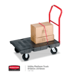 The Rubbermaid Utility Platform Truck / Trolley. Size: 910mm x 610mm