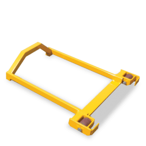 Spring Pallet Positioner Mobile Base Frame