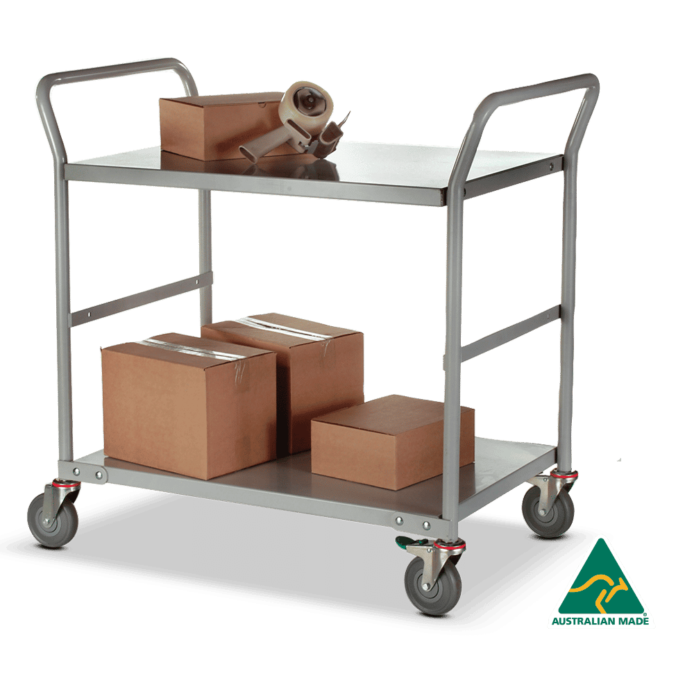 Multi-Deck Trolleys – 2 Shelf 900 x 600mm