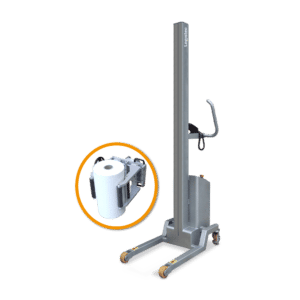 Electric Lifter With Manual External Clamp and Rotate