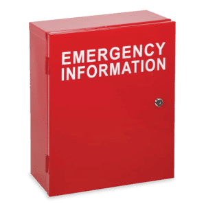 Emergency Information Cabinet