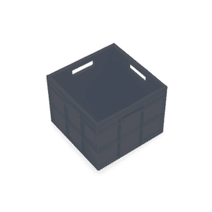 29L Storage Boxes Black