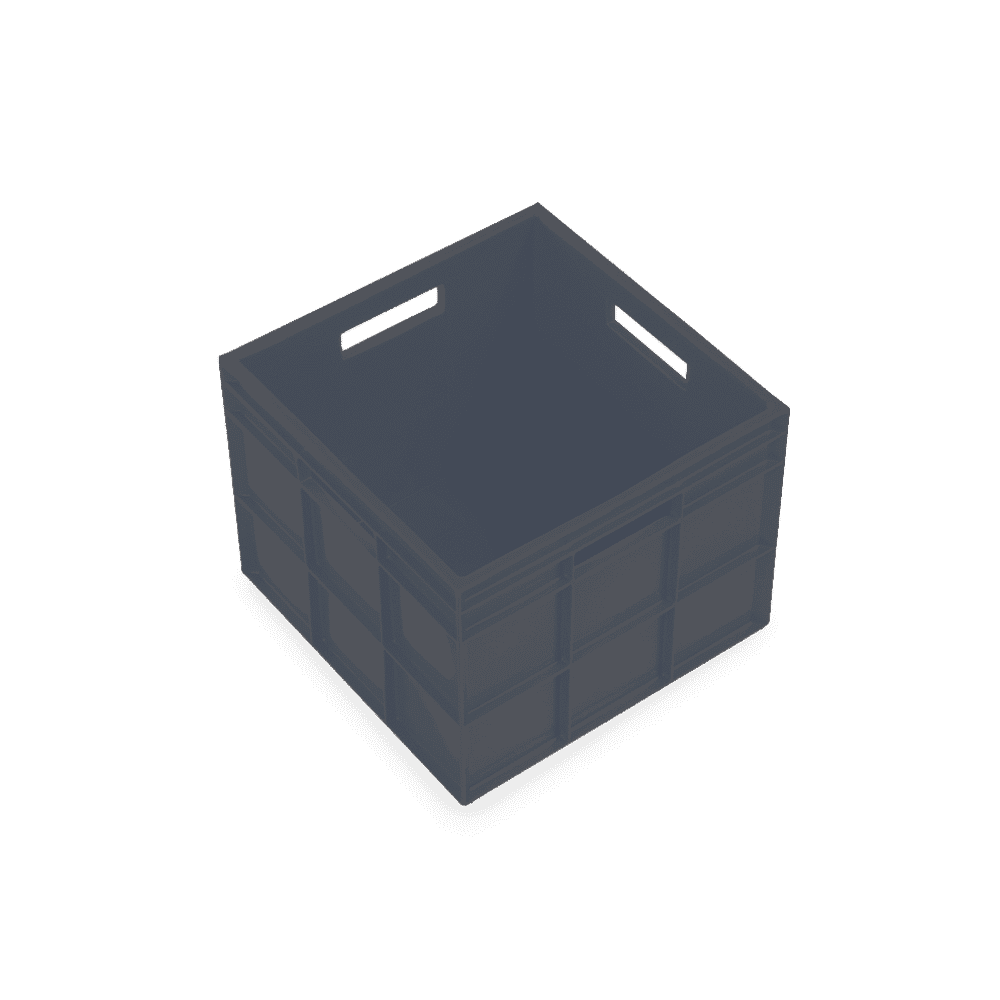 29L Storage Boxes Black