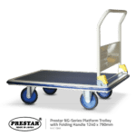 Prestar NG-Series Platform Trolley with Folding Handle, Dimension 1240 x 790mm