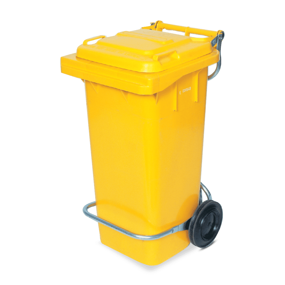 Wheelie Bin with Foot Operated Lid Lifter