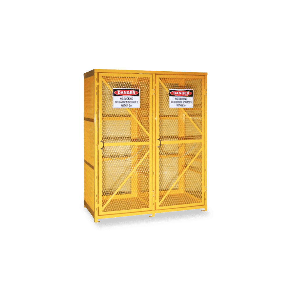 18 Gas Cylinders Storage Cage