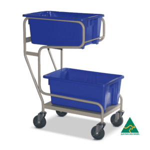 2 Tier Bin Trolley