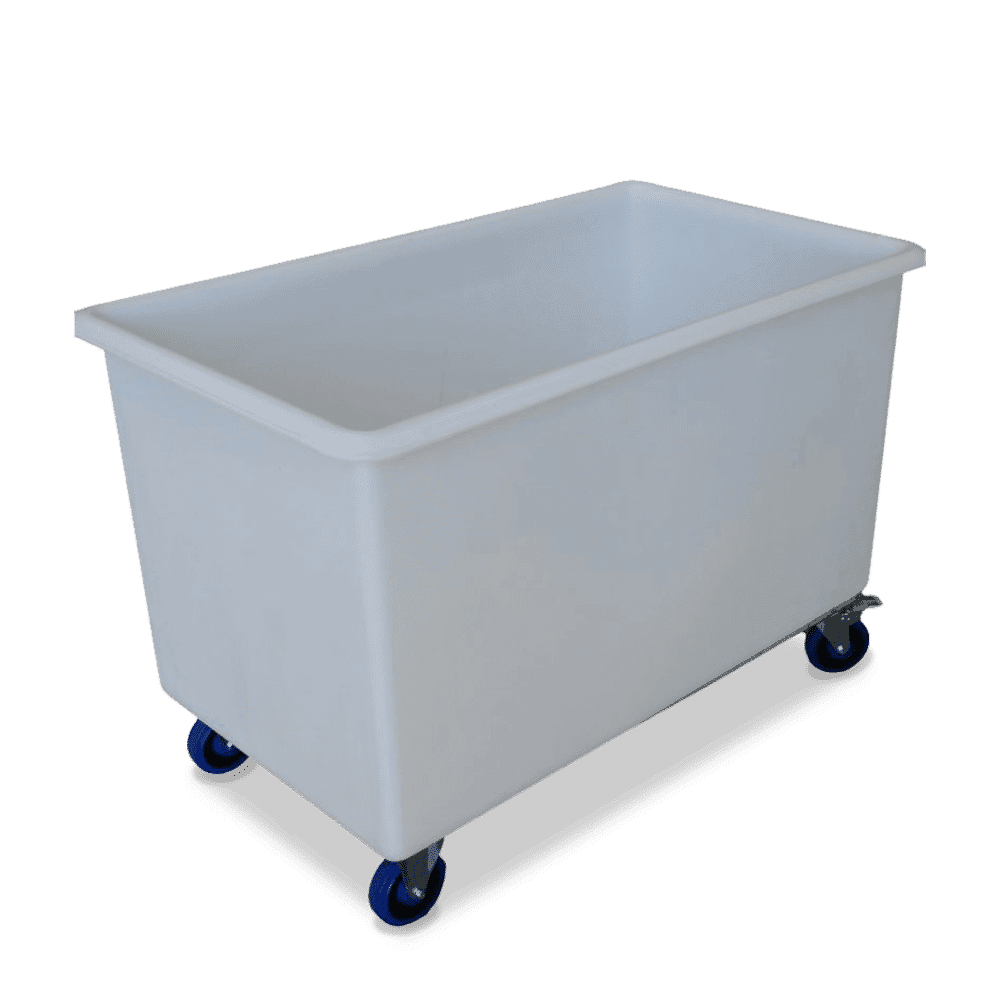 Large Plastic Container Trolley