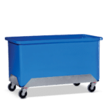 Straight Sided 440 Litre Bin Trolley