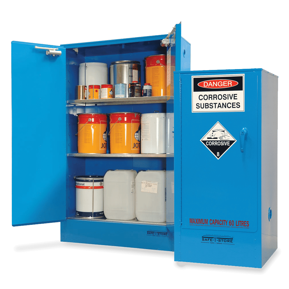 Indoor Dangerous Goods Cabinets – Class 8 (Corrosive Substances)
