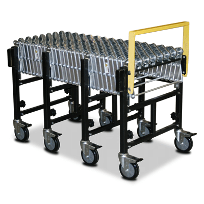 Expanding Skate Conveyor 460mm Wide 1.5 Metre When Compacted 4 Metre When Expanded