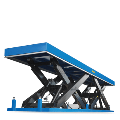 Large Platform Twin Scissor Lift Tables