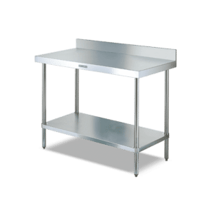Stainless Steel Workbench with Splashback