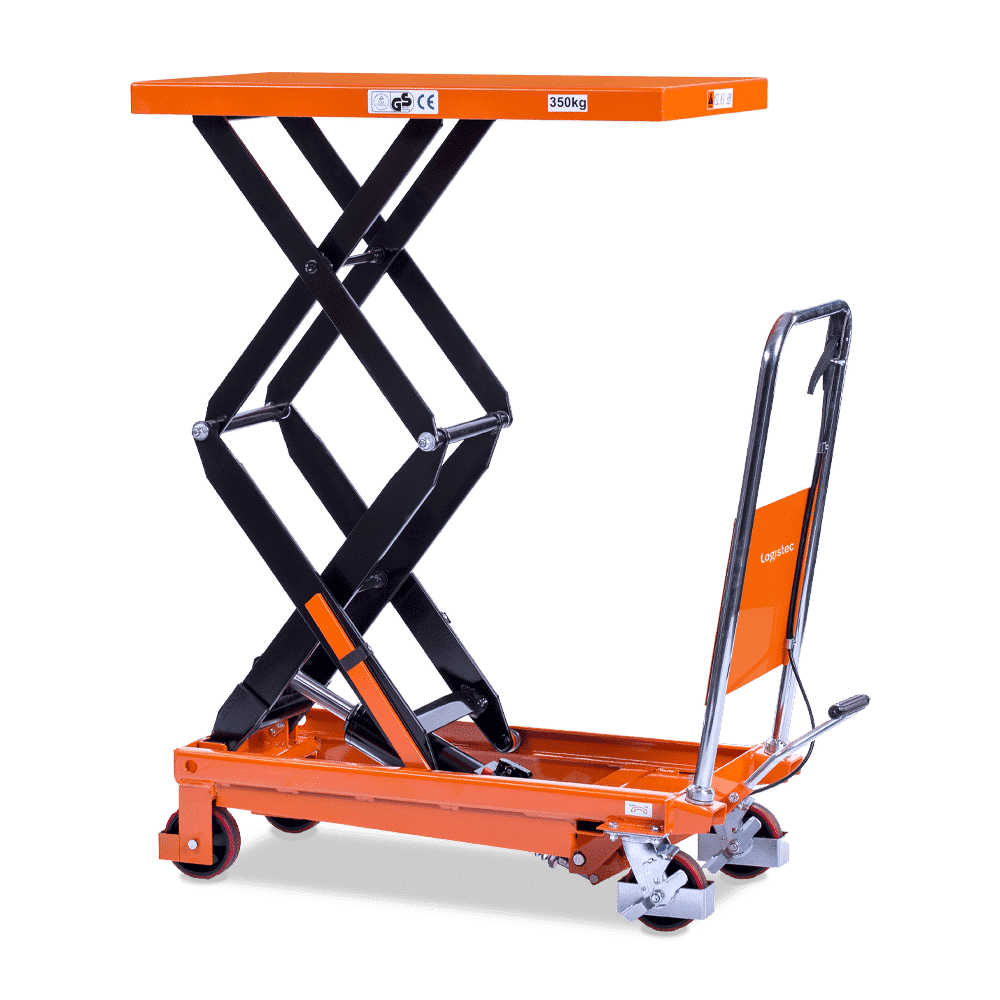 Logistec Scissor Trolley – High Lift 350kg