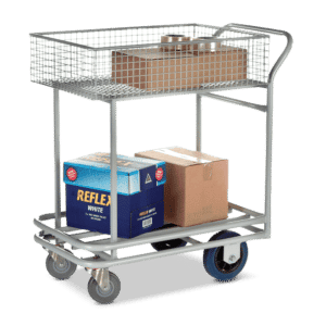 Heavy Duty Wire Basket Trolley