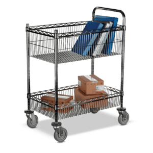 Chrome Basket Trolley