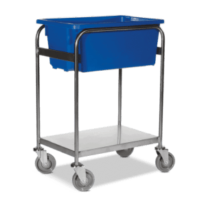 Stainless Steel Single Bin Order Picking Trolley