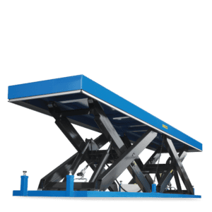 Large Platform Twin Scissor Lift Tables