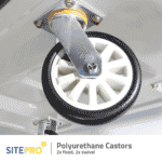 Sitepro Platform trolley with Polyurethane Casters