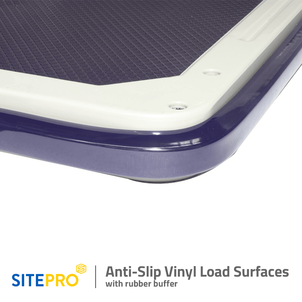 Sitepro Platform trolley with Aniti Slip Vinyl Load Surfaces