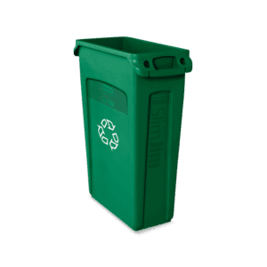 Rubbermaid Slim Jim Container 87 Litre Green (Recycling)
