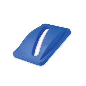 Rubbermaid Slim Jim Paper Recycling Top Blue